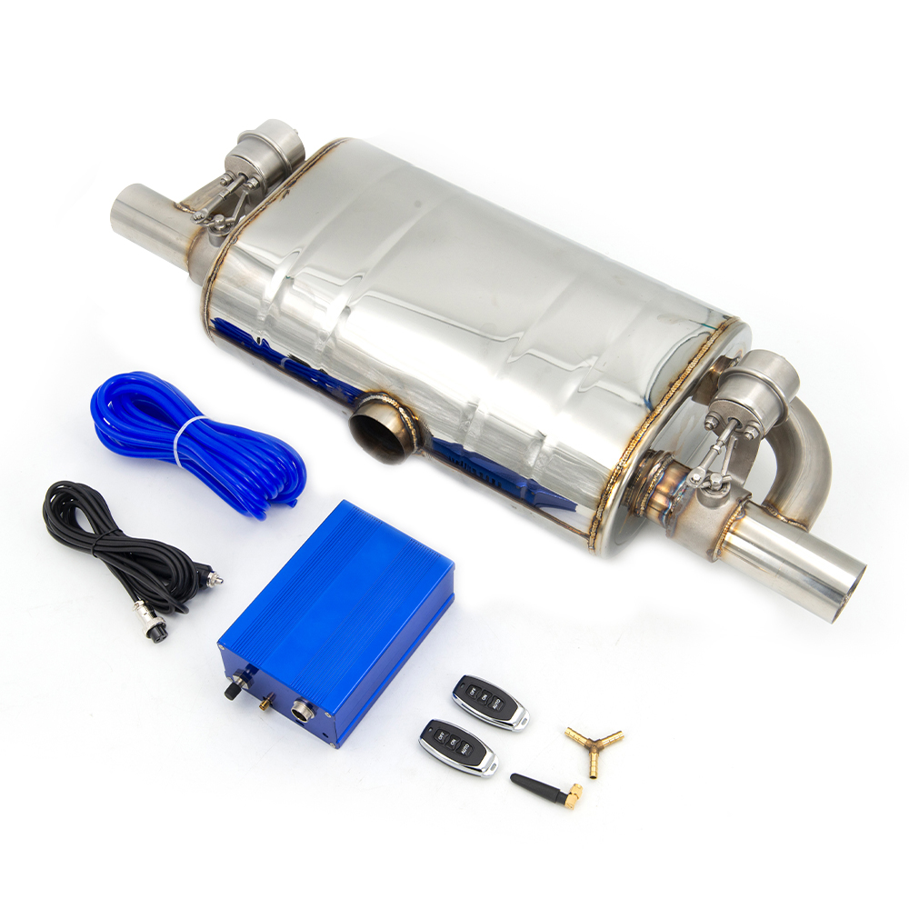 Exhaust Dump Valve With Wireless Remote - Mufler knalpot tipe T Universal, dengan
