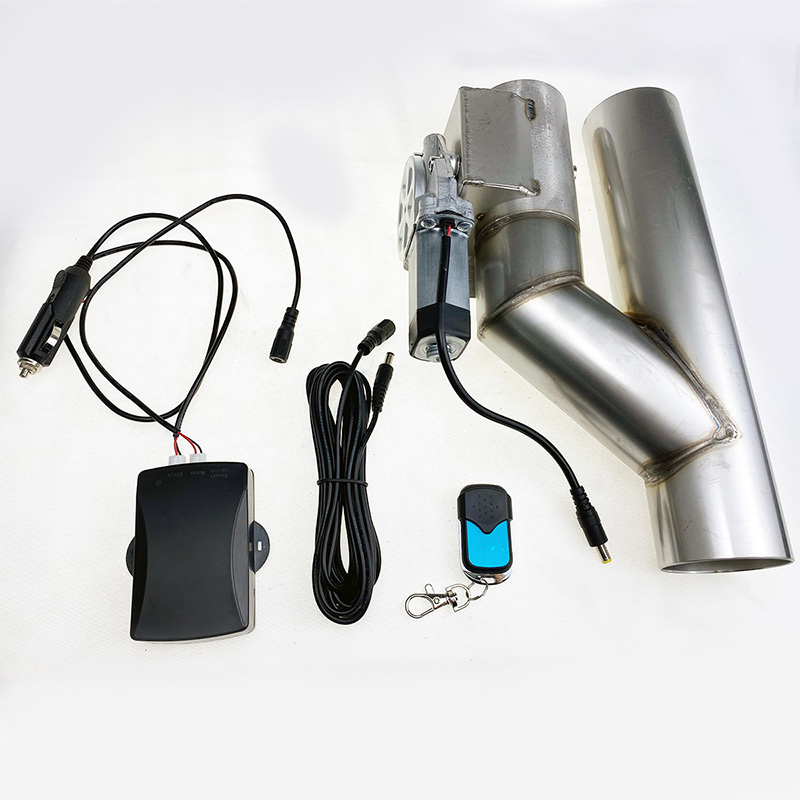 Dual Exhaust Cutout Valve Y Pipe Stainless - Pipa Y baja tahan karat 304