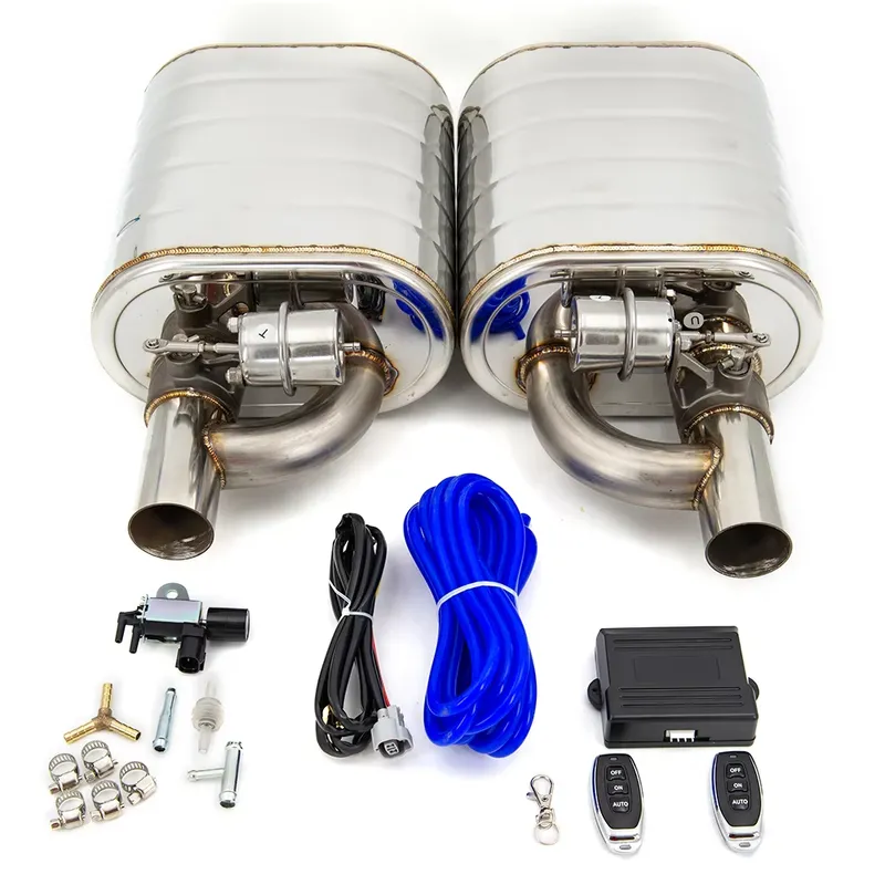 Exhaust Dump Valve With Wireless Remote - Kit Knalpot Miring Universal Top 2