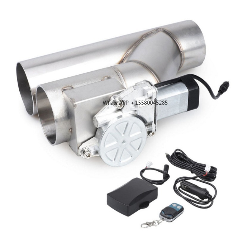 Dual Exhaust Cutout Valve Y Pipe Stainless - Knalpot Terintegrasi dengan Dua Lubang Keluaran