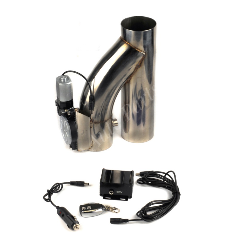 Exhaust Dump Valve With Wireless Remote - Katup Pembuangan Universal Baja Tahan Karat