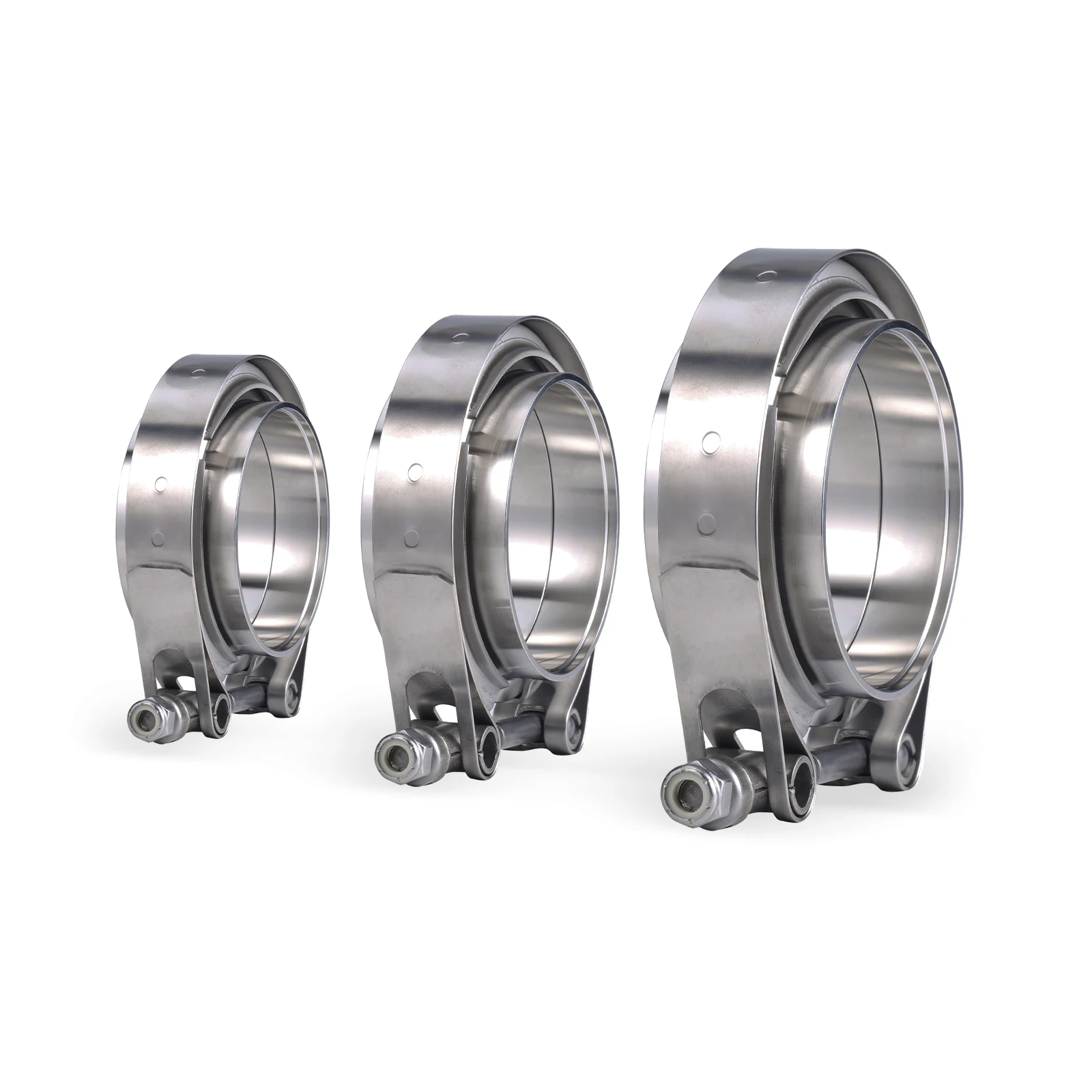 Klem V-Band Baja Tahan Karat 3 - Exhaust V Band Clamp Flange Kit Stainless ulasan dan harga
