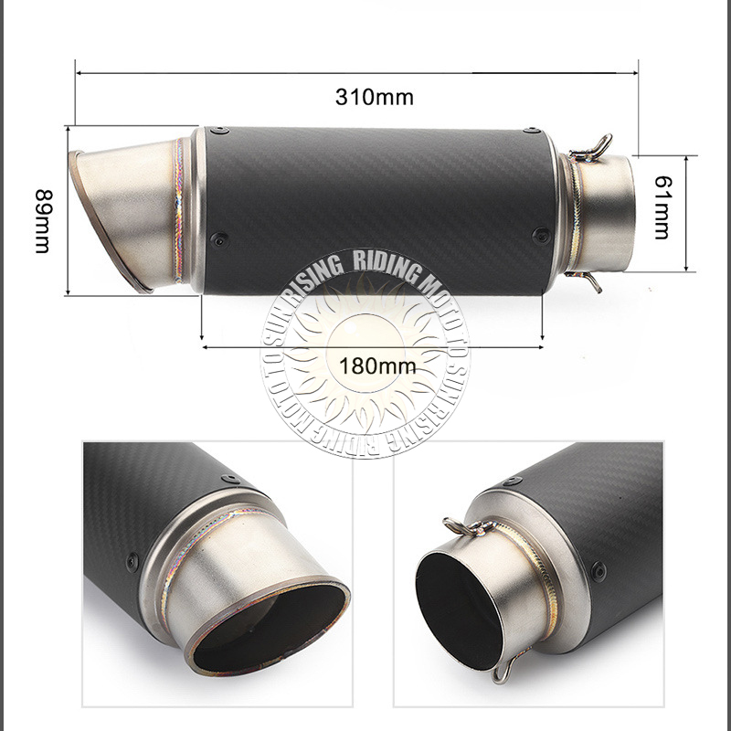 Pipa Knalpot SC Universal Sepe - Exhaust Muffler Stainless Steel Universal ulasan dan harga