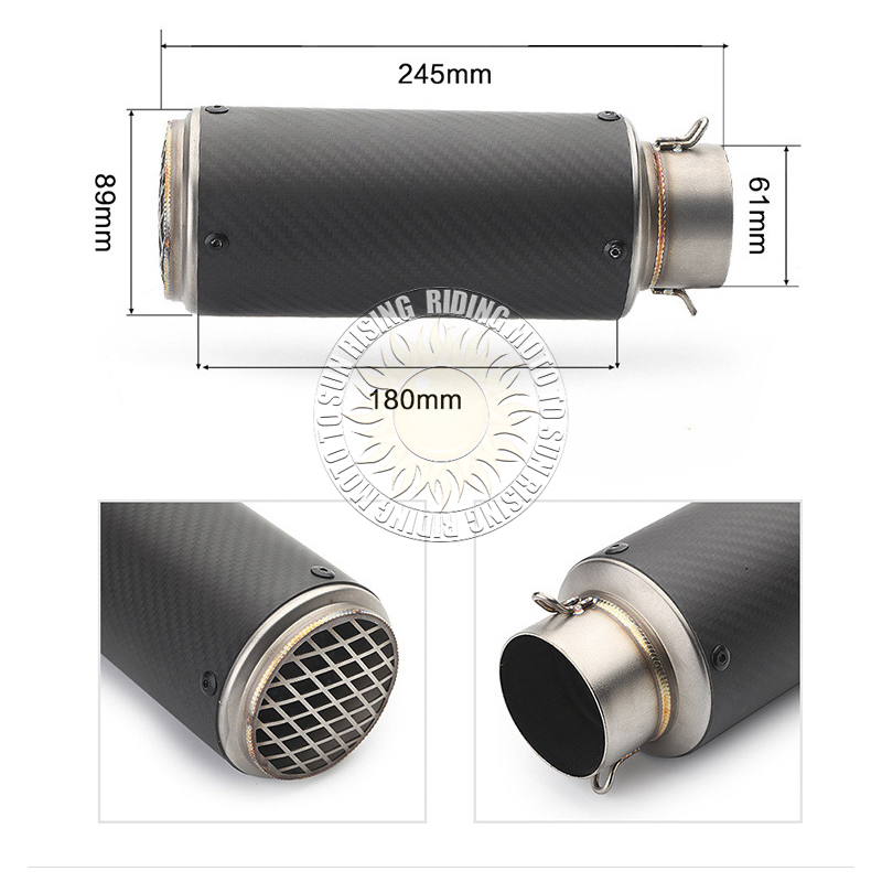 Pipa Knalpot SC Universal Sepe - Exhaust Muffler Stainless Steel Universal ulasan dan harga
