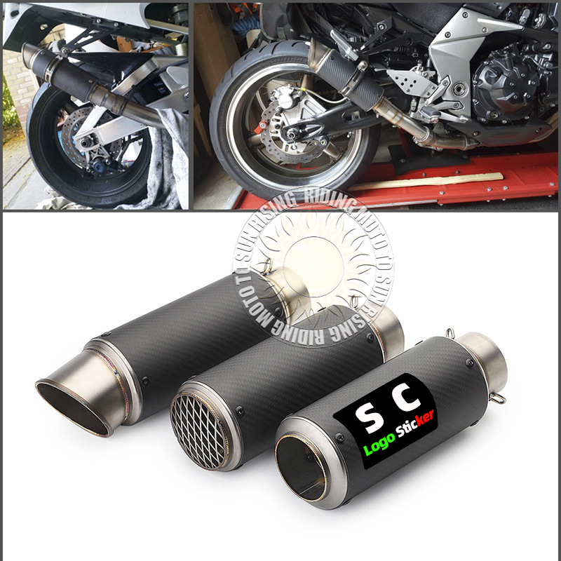 Pipa Knalpot SC Universal Sepe - Exhaust Muffler Stainless Steel Universal ulasan dan harga