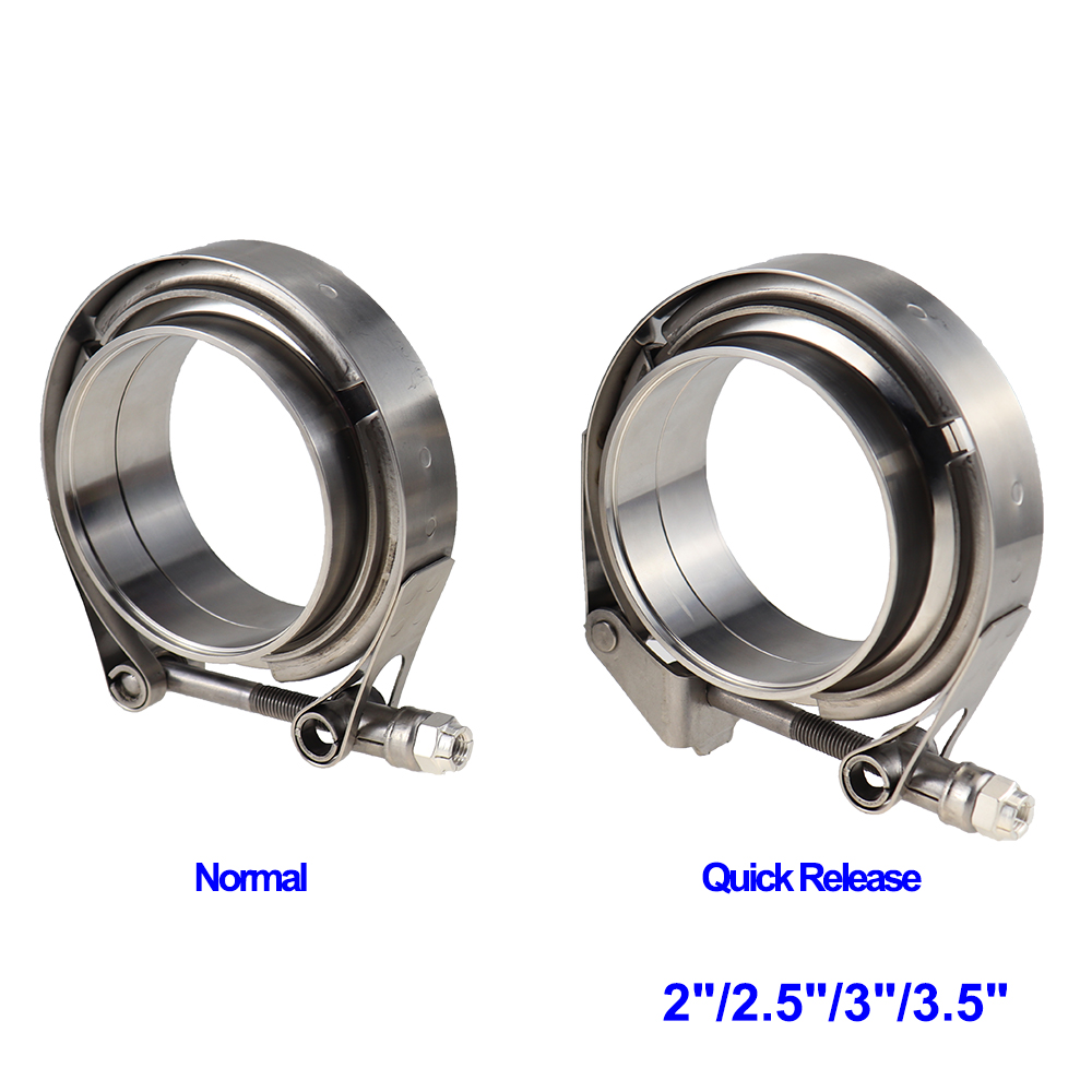 Klem V-band Baja Tahan Karat 3 - Exhaust V Band Clamp Flange Kit Stainless ulasan dan harga