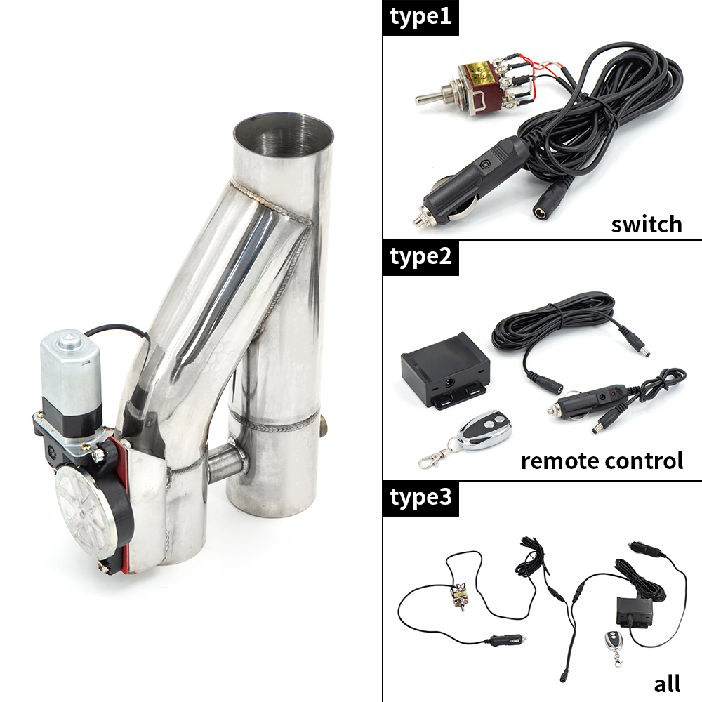 Katup Ganda ON/OFF Potongan Kn - Dual Exhaust Cutout Valve Y Pipe Stainless ulasan dan harga