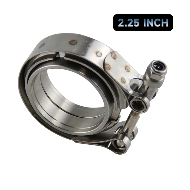 Kit Pipa Bawah Knalpot Turbo 5 - Exhaust V Band Clamp Flange Kit Stainless ulasan dan harga