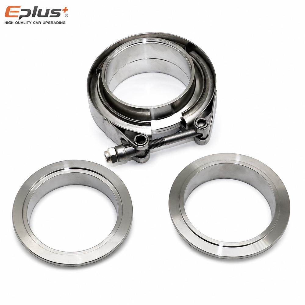 Klem V Band Universal Baja Tah - Exhaust V Band Clamp Flange Kit Stainless ulasan dan harga