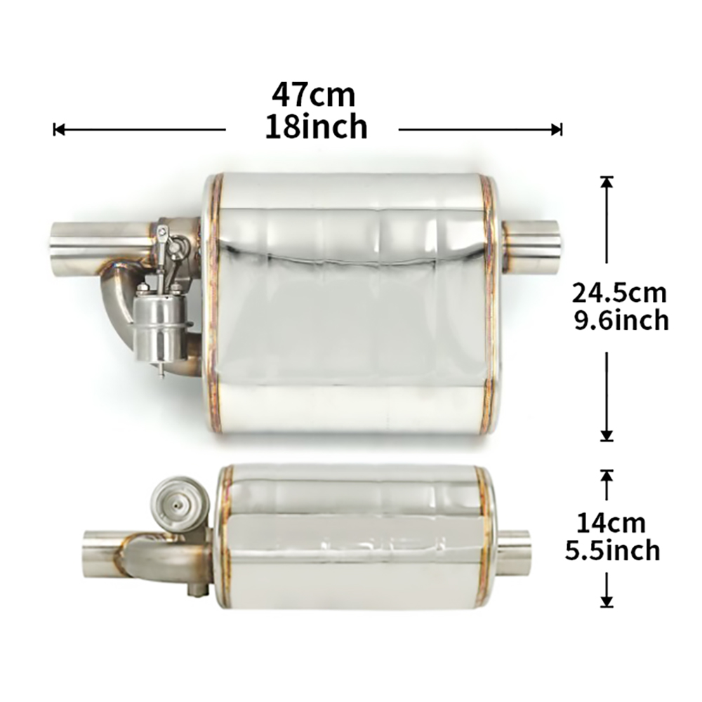 Knalpot Universal 2/2.25/2.5/2 - Exhaust Dump Valve With Wireless Remote ulasan dan harga