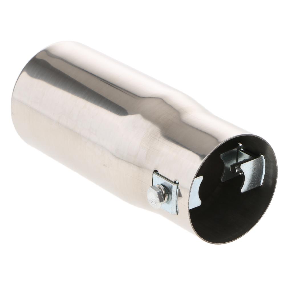 1 Buah 30-50Mm Inlet Pipa Knal - Exhaust Muffler Stainless Steel Universal ulasan dan harga