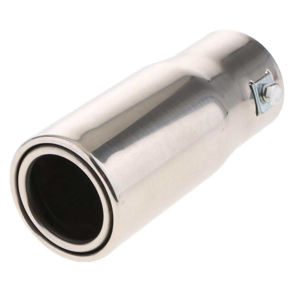 1 Buah 30-50Mm Inlet Pipa Knal - Exhaust Muffler Stainless Steel Universal ulasan dan harga