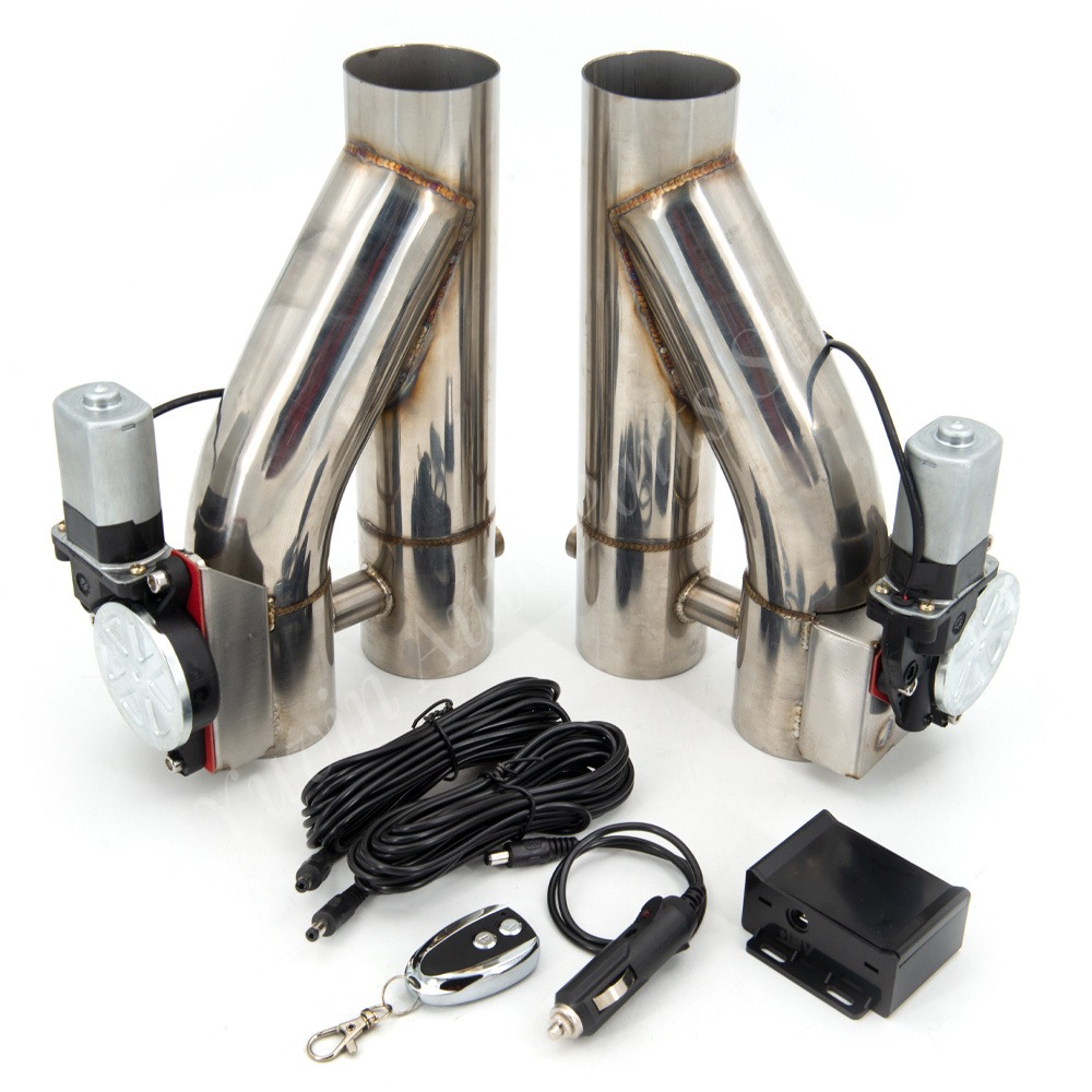 2 buah Katup Pembuangan Elektr - Exhaust Dump Valve With Wireless Remote ulasan dan harga