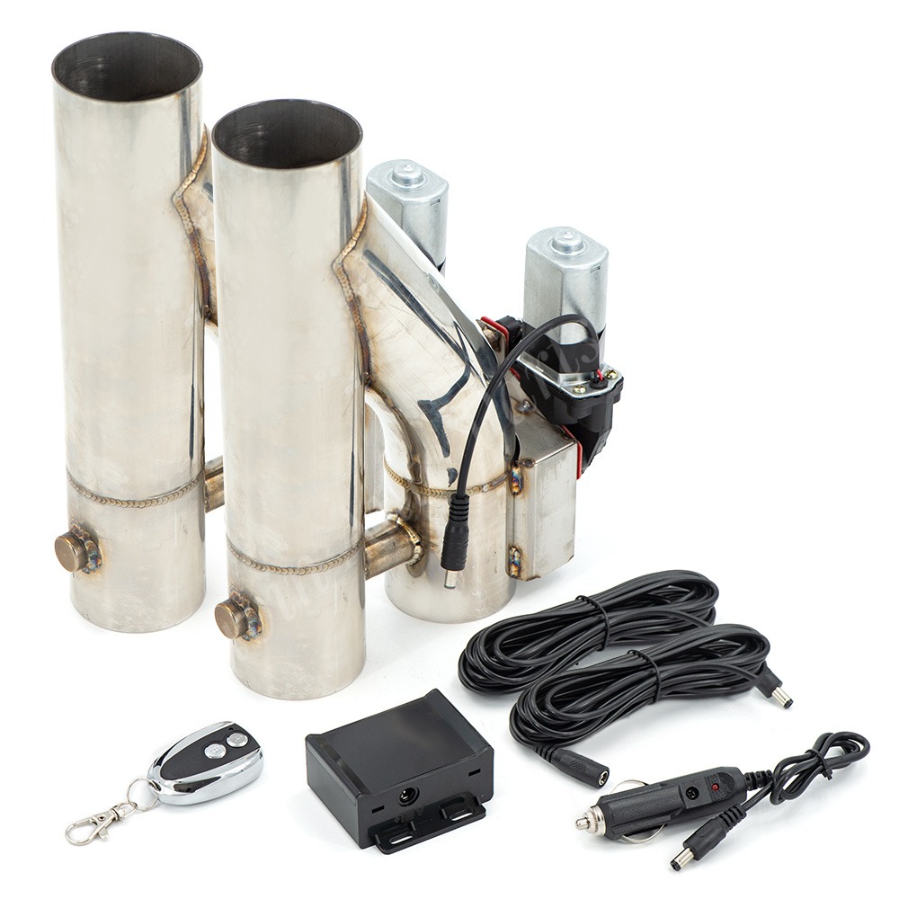 2 buah Katup Pembuangan Elektr - Exhaust Dump Valve With Wireless Remote ulasan dan harga