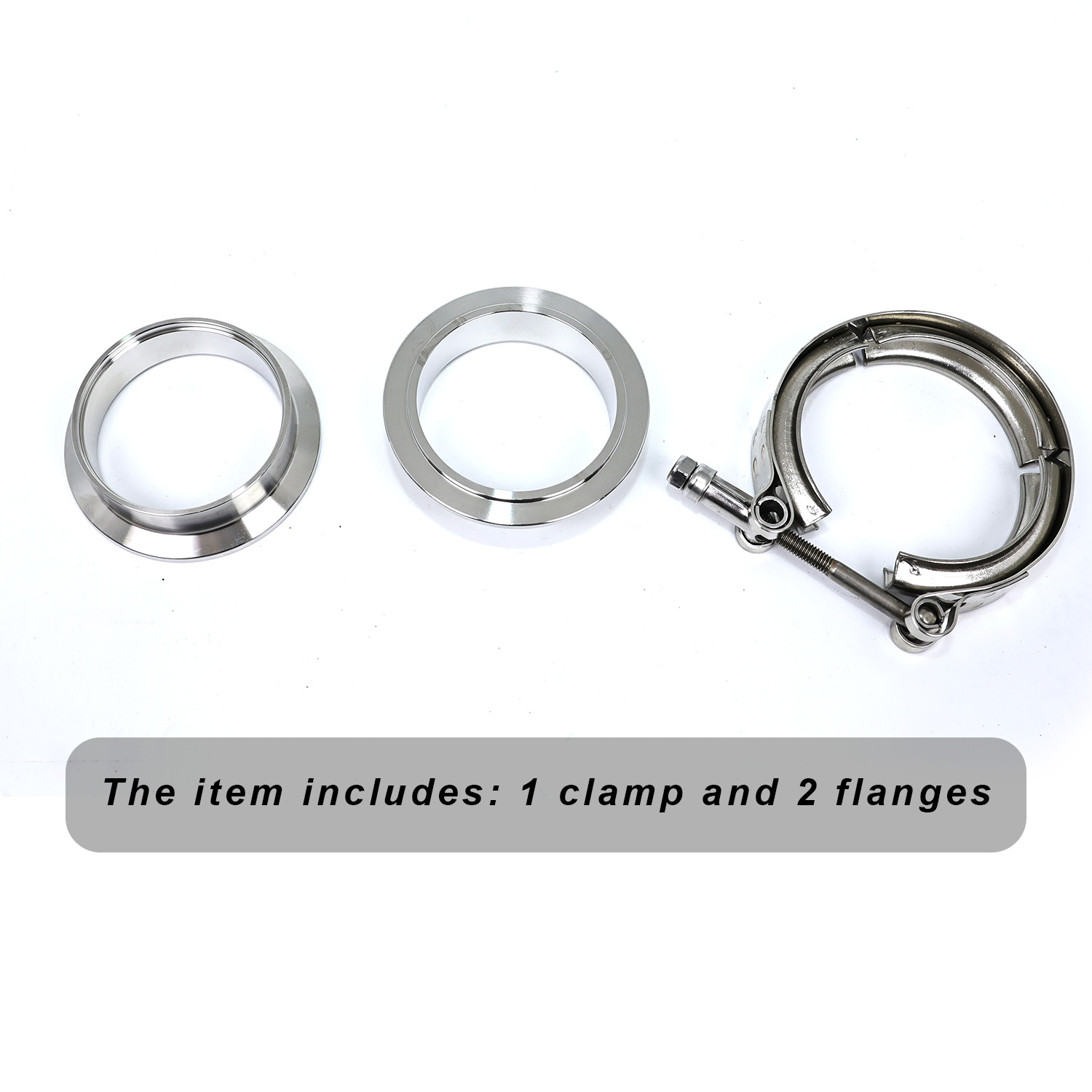 Kit Klem V Band Baja Tahan Kar - Exhaust V Band Clamp Flange Kit Stainless ulasan dan harga