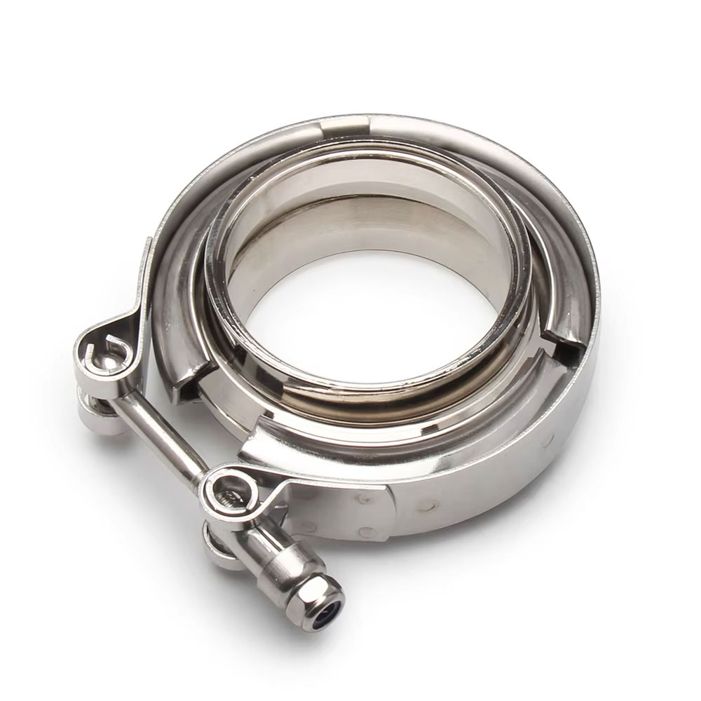 Kit Klem V-band Flens Universa - Exhaust V Band Clamp Flange Kit Stainless ulasan dan harga