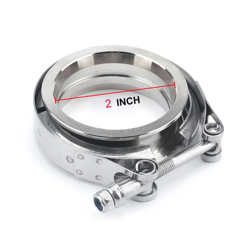 Kit Klem V-band Flens Universa - Exhaust V Band Clamp Flange Kit Stainless ulasan dan harga